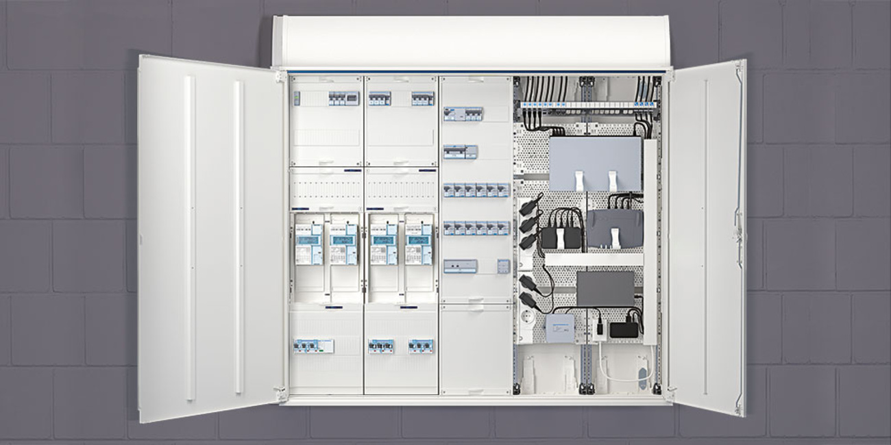 Technikzentrale bei Elektro Blum in Heßdorf
