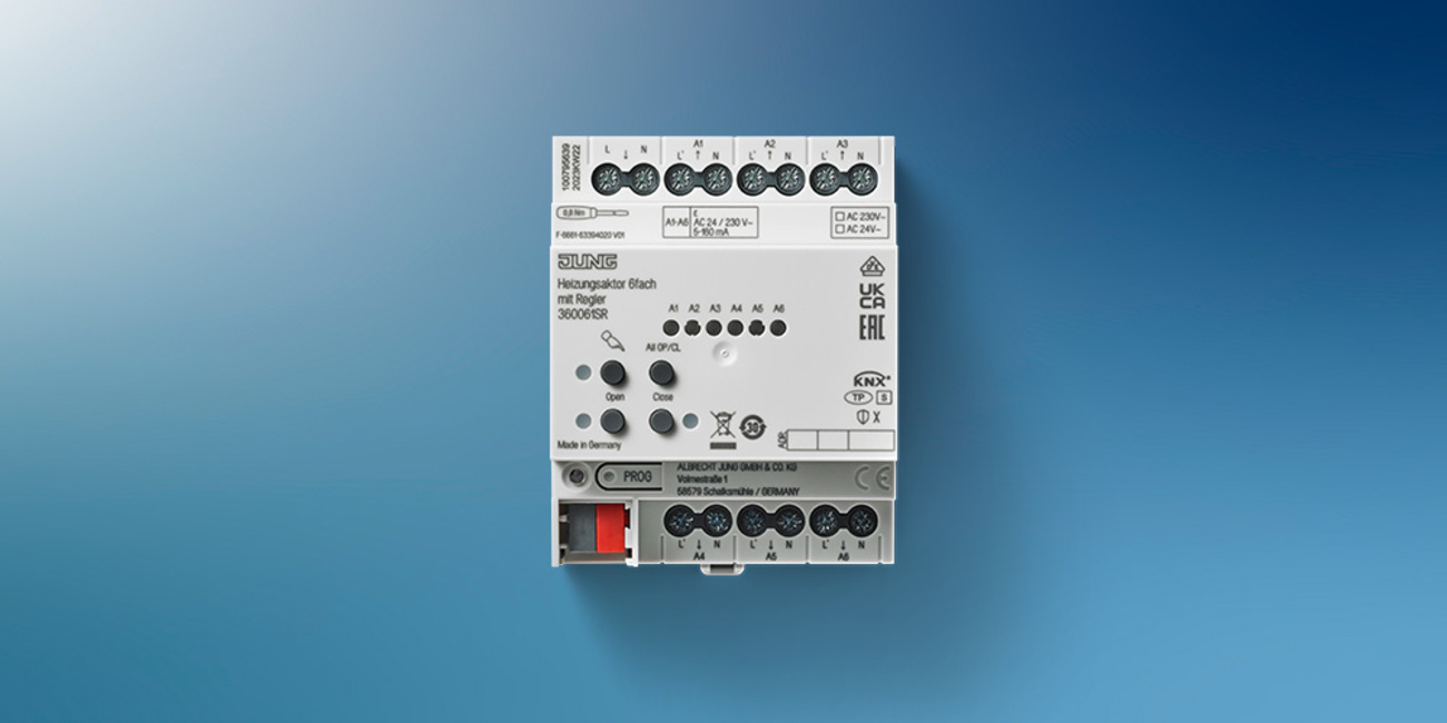 KNX Heizungsaktor 6-fach bei Elektro Blum in Heßdorf